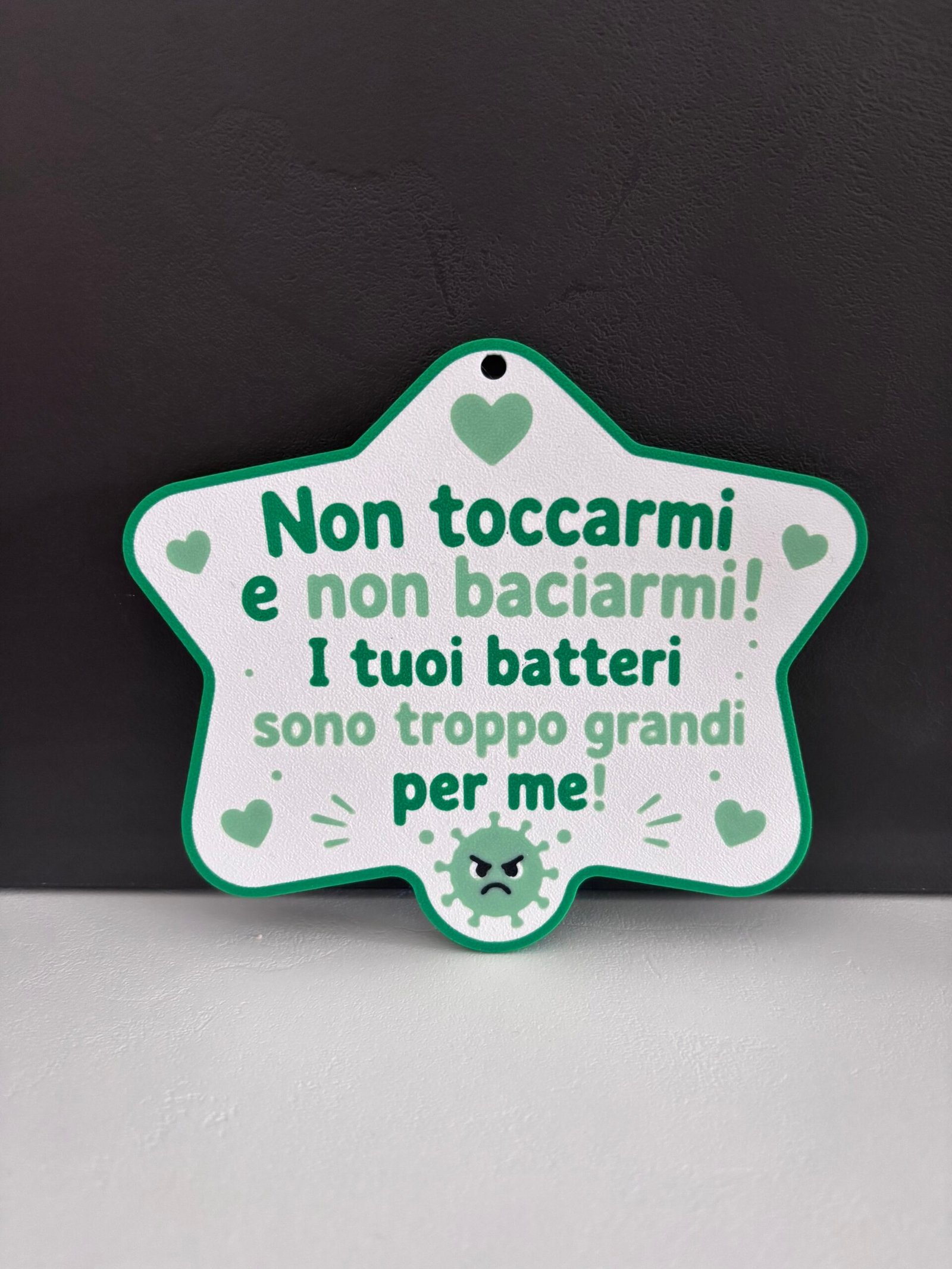Targhetta Stella per Navetta “Non Toccare e Non Baciarmi” - immagine 3