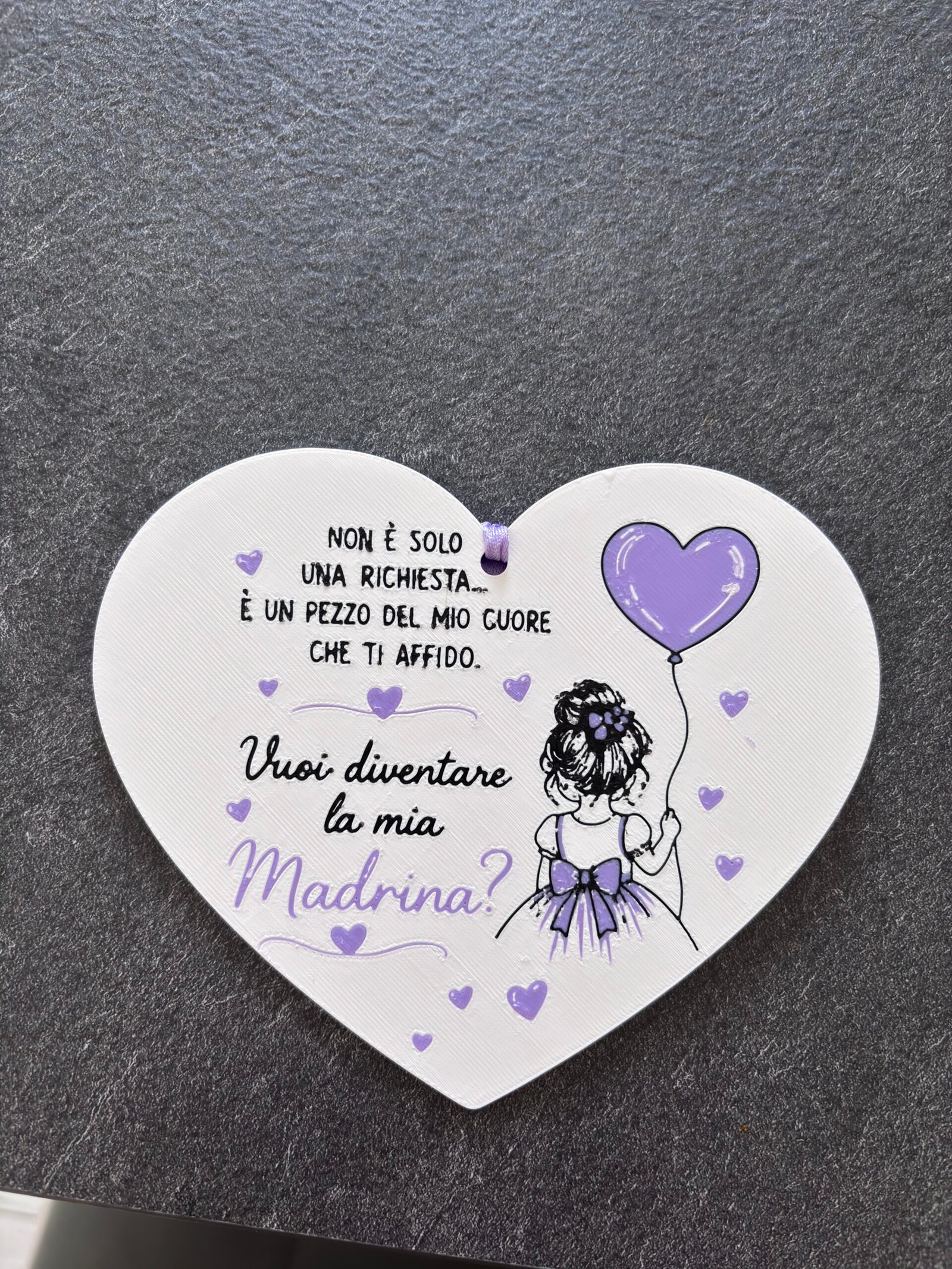 Targhetta “Vuoi diventare il mio Padrino/la mia Madrina?” - immagine 2