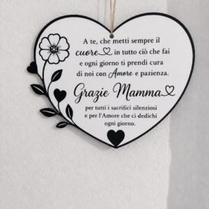 Targhetta Thank You Mum