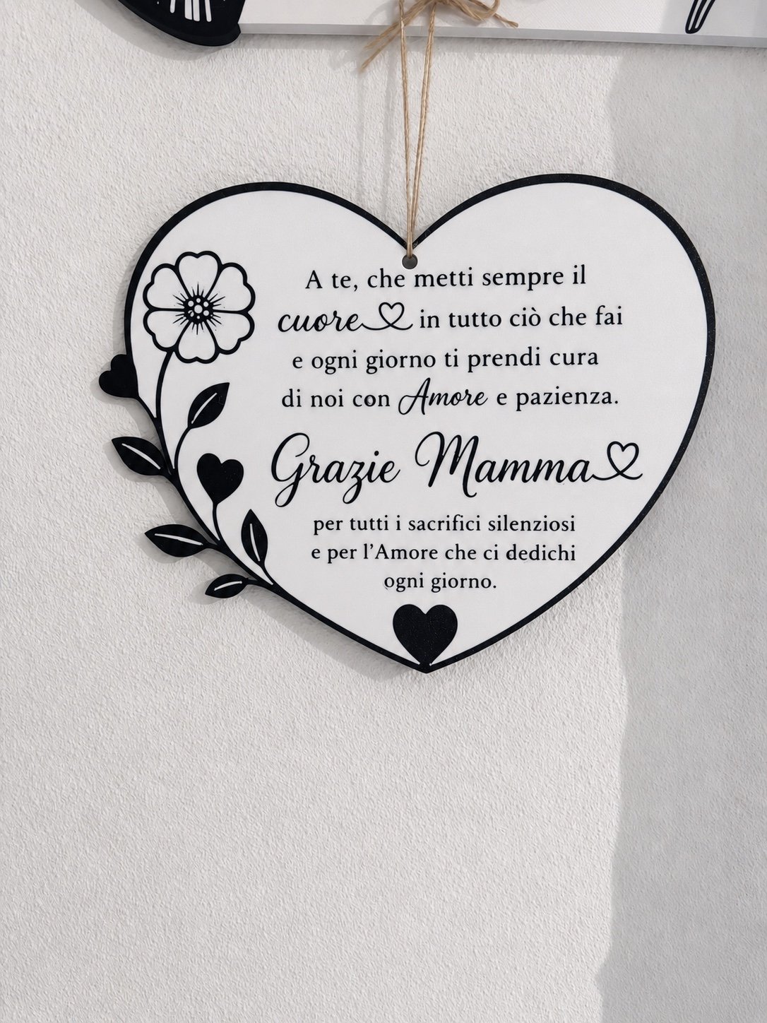 Targhetta Thank You Mum